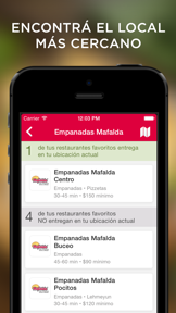Empanadas Mafalda screenshot