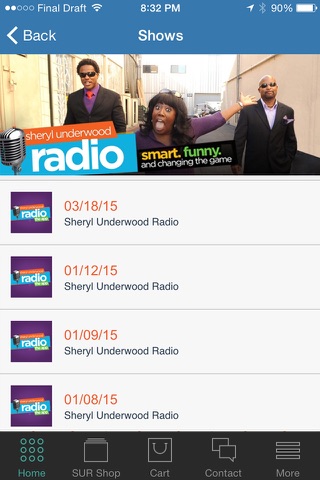 Sheryl Underwood Radio screenshot 2