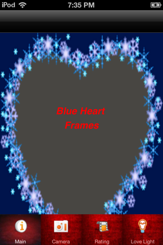 Blue Heart Frames screenshot 2