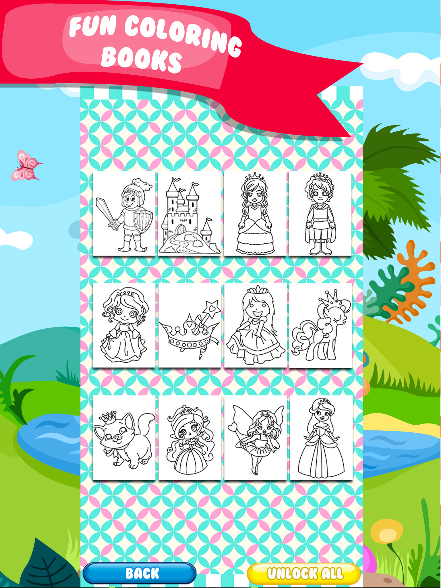 Kids Doodle Coloring Book Drawing - Preschool Toddler Fun! screenshot 5