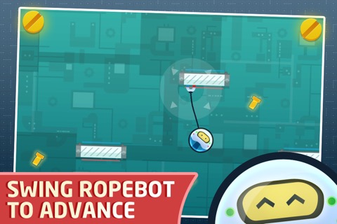 RopeBot - ロボット冒険のおすすめ画像2
