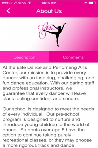 The Elite Dance and Performing Arts Center screenshot 2