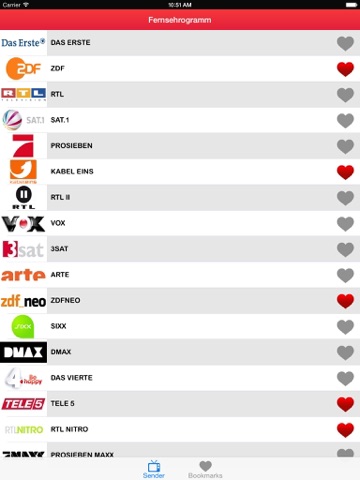 Screenshot #4 pour ► TV programm Deutschland: Live Deutsch-TV-Kanäle Fernsehprogramm (DE) - Edition 2014
