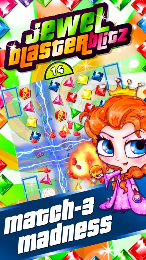 Jewel's Blast'er Blitz - match-3 mania of inside out forest (圖2)-速報App