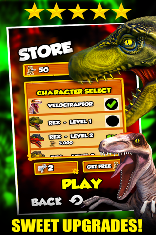 3D Dino Raptor Race For Cool Kids FREE - Carnivores Hunter Dinosaur Game screenshot 3