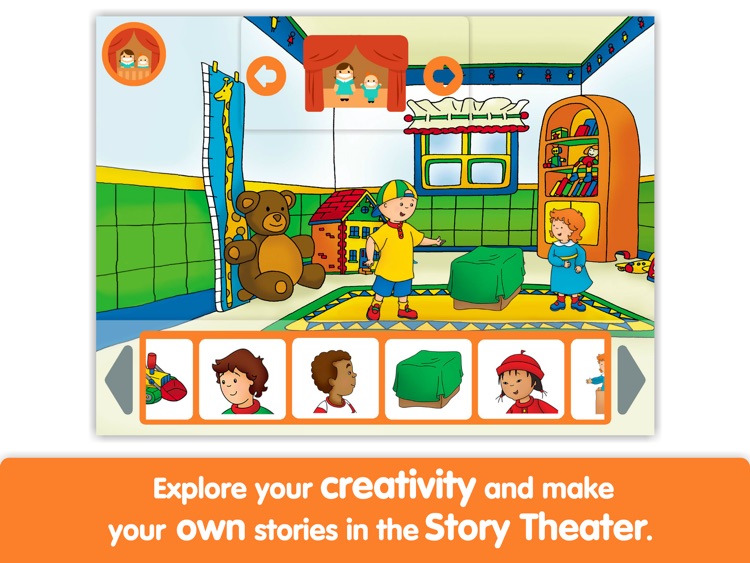 Caillou: Show and Tell - Lite - by i Read With screenshot-3