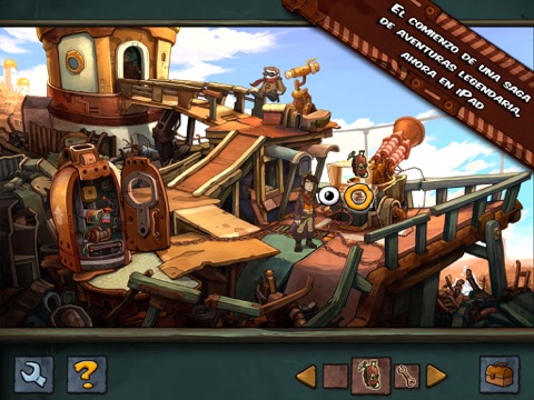 deponia ipad capturas de pantalla 3