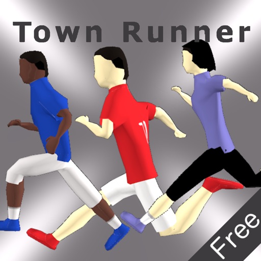 Town Runner Free Icon