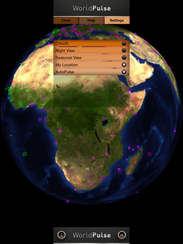 Screenshot #5 pour WorldPulse Earth Weather Clouds & Temperature