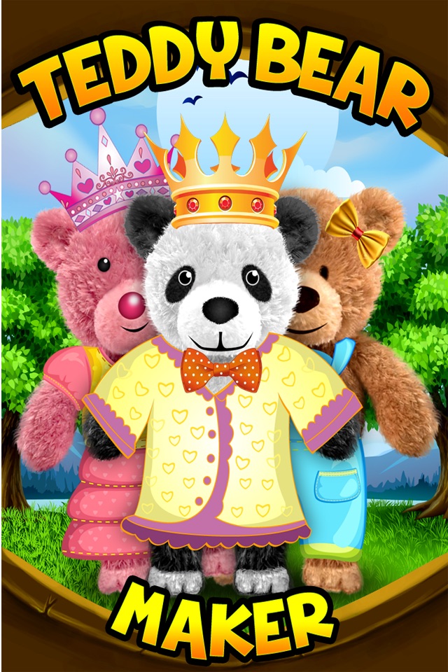 Teddy Bear Maker - Free Dress Up and Build A Bear Workshop Game screenshot 4