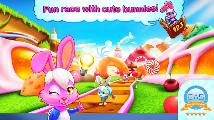 Wonder Bunny Math Race: 3rd Grade Advanced Learning App screenshot-0