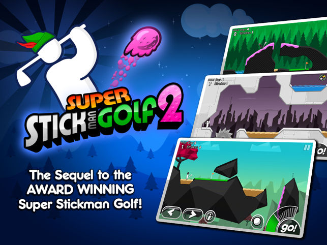 ‎Super Stickman Golf 2 Screenshot