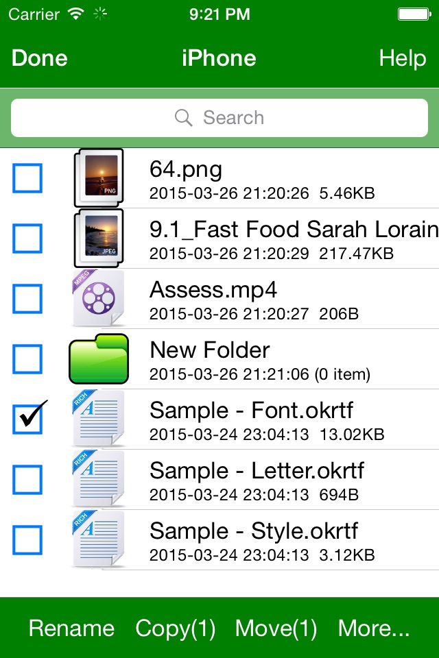 Rich Text & File Manager screenshot 2