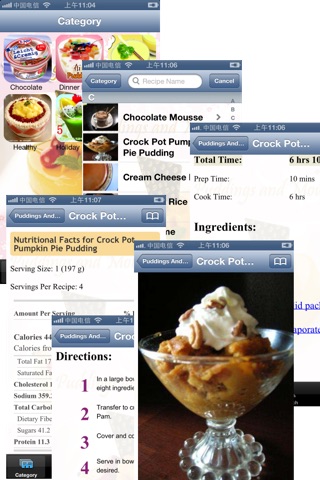 Pudding and Mousse Recipes screenshot 2