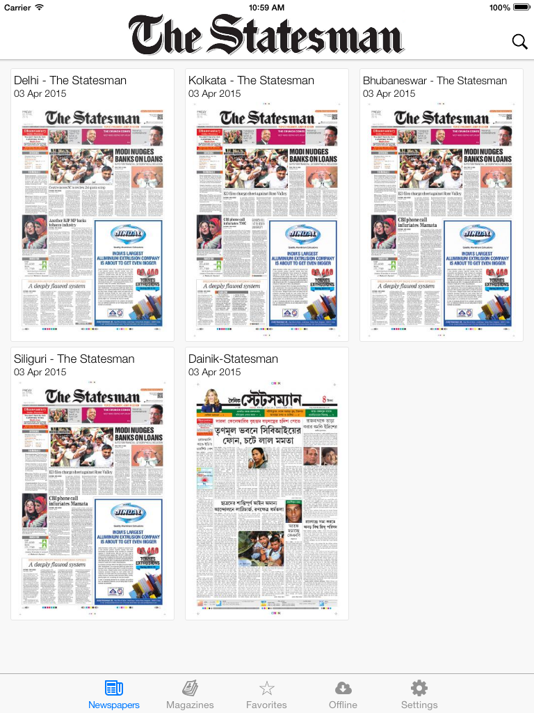 The Statesman Newspaper