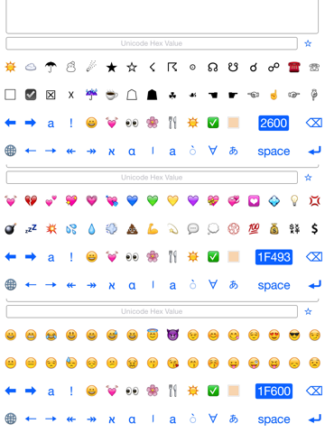 UniK - Unicode & navigation Keyboard extensionのおすすめ画像4