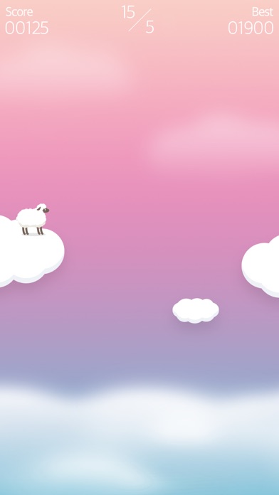 Over the Clouds : Sheep Free ( Sleepy & Healing game )のおすすめ画像3