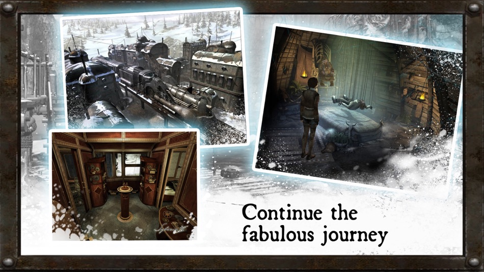 #3. Syberia 2 (FULL) (iOS) โดย: Microids