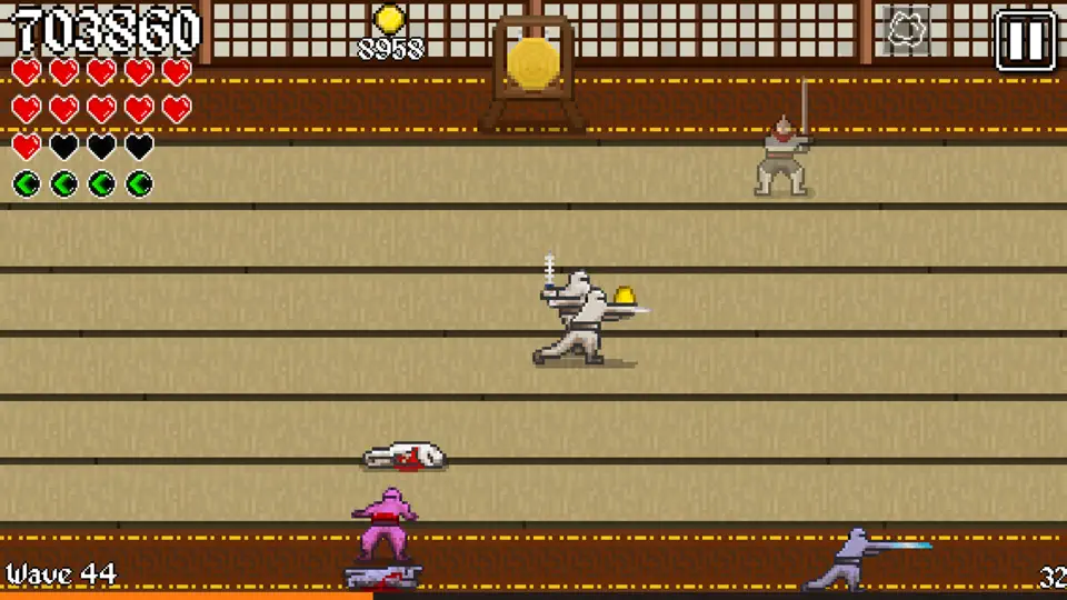 Captura de pantalla de Dojo Slash en iPhone 4