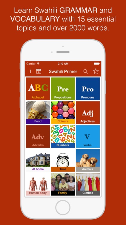 Swahili Primer - Learn To Speak And Write Swahili Language: Grammar, Vocabulary & Exercises screenshot-0