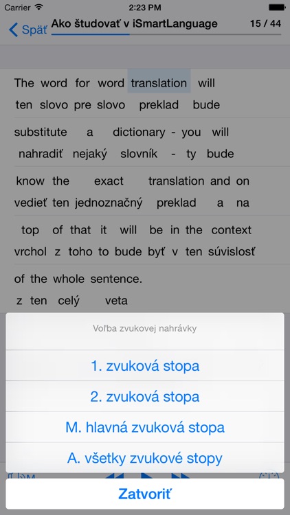 Klasická angličtina SK screenshot-3
