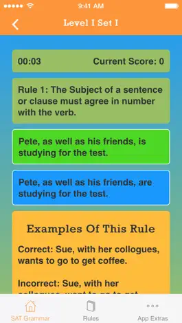 Game screenshot SAT Grammar Prep apk