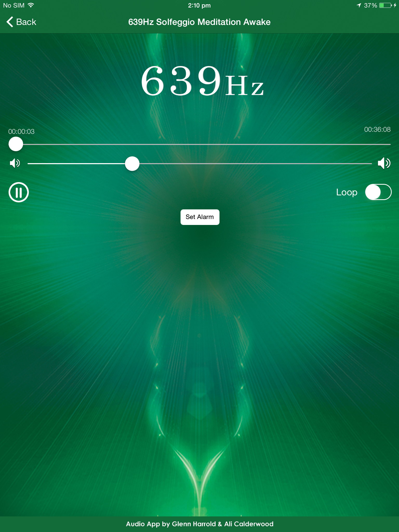 639hz Solfeggio Sonic Meditation by Glenn Harrold & Ali Calderwood screenshot 7