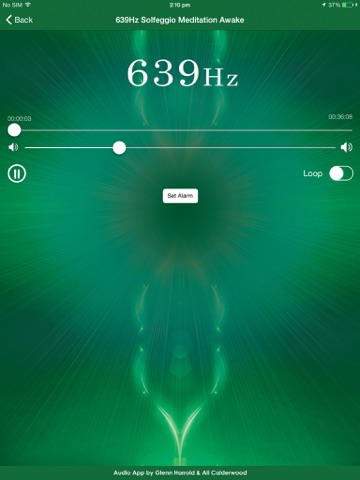 Screenshot #5 pour 639hz Solfeggio Sonic Meditation by Glenn Harrold & Ali Calderwood