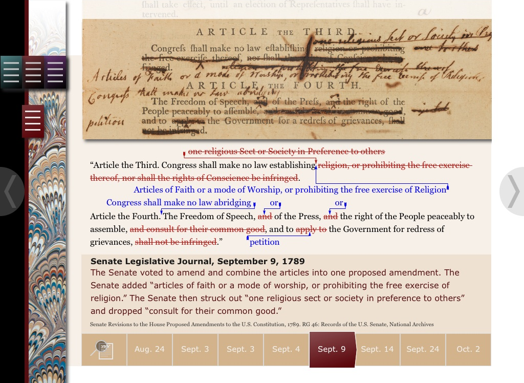 Congress Creates the Bill of Rights screenshot 3