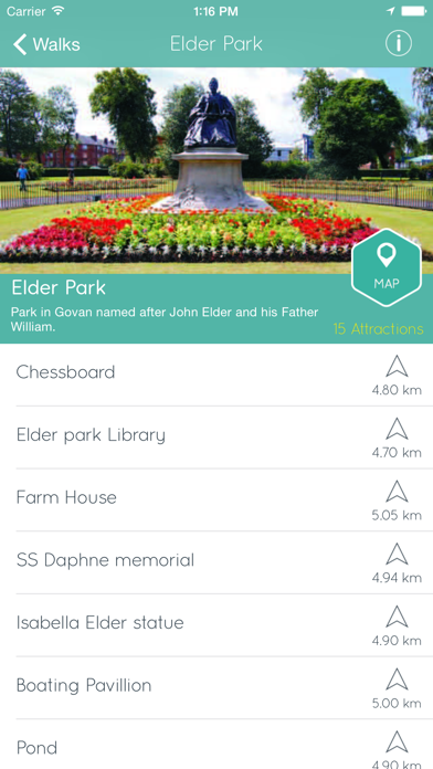 Screenshot #2 pour Glasgow Walking