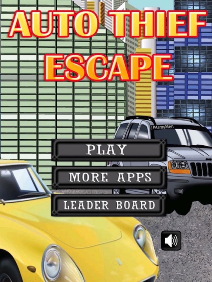 Auto Thief Escape - High Speed Car Racing Police Crimes If You Can Team Free Game