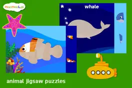 Game screenshot Marine Animals - Puzzle, Coloring and Underwater Animal Games for Toddler and Preschool Children apk