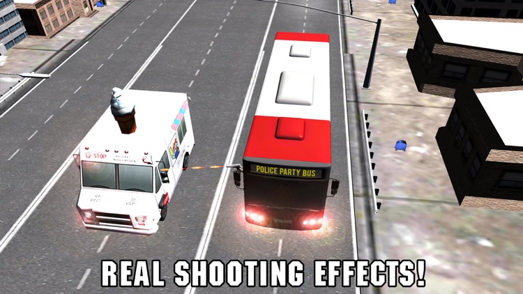 Police Party Bus Racing Simulator 3D screenshot-4