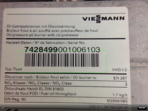 Screenshot #5 pour Viessmann Spare Part App