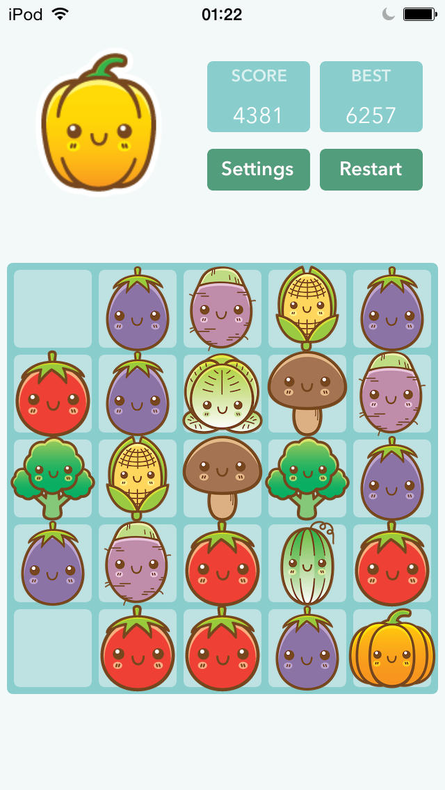 Screenshot #3 pour Cartoon Fruit 8192