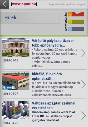 ÉPTÁR screenshot 2