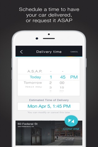ZIRX - Your On-Demand Valet Parking App screenshot 4