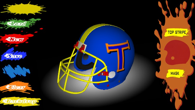 Football Helmet 3D - Design your helmet decals