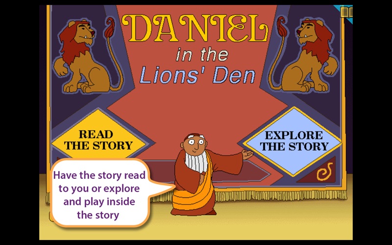 daniel in the lion's den - la iphone screenshot 1