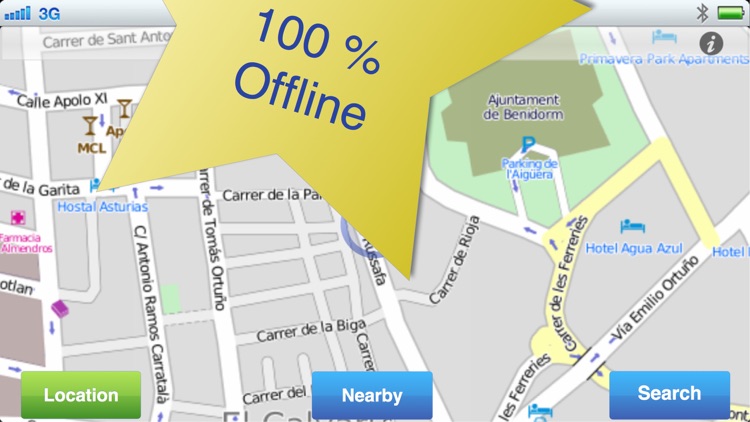 Costa Blanca No.1 Offline Map