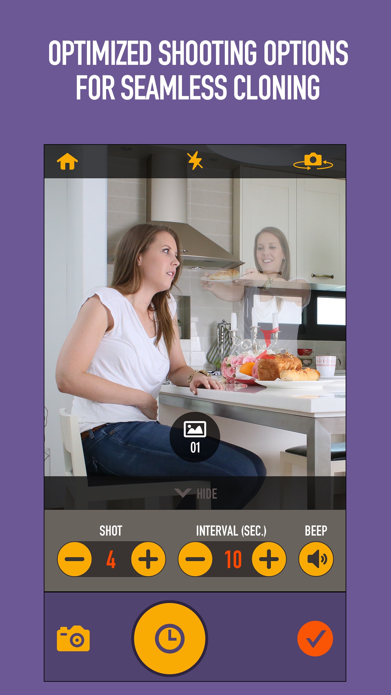 Screenshot do app Clone Camera Pro