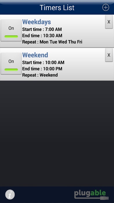 Plugable Home Automation Switch Bluetooth AC Power Outlet Controller Screenshot 4 - AppWisp.com