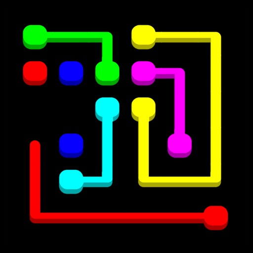 Pure Flow Fun - Best Color Drawing Lines Puzzle with 750 Levels icon