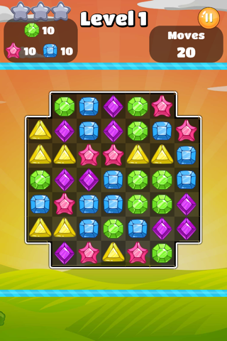 Jewel Smasher - addictive jewel crush game screenshot 3