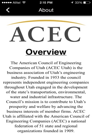 American Council of Engineering Companies Utah screenshot 2