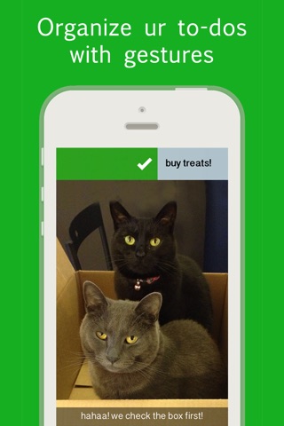 doMOAR: Easily manage your to-do lists, keep your tasks organized and take charge of your routines with halp from cute cats and dogs screenshot 2