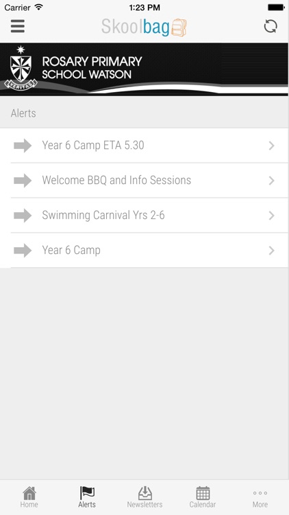 Rosary Primary School Watson - Skoolbag screenshot-3