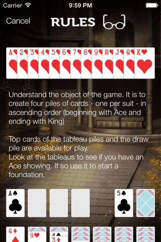 Solitaire Egypt - Casino expert, come and try the most difficult, hard card game screenshot 2