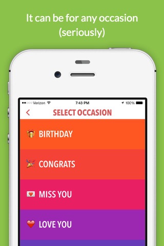 Celebrate - Video montage with friends for birthdays, graduations, engagements, weddings, holidays, congrats and other special gifts screenshot 2