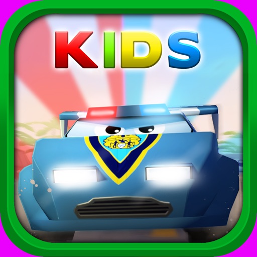 Little Police Car in Action Kids: 3D Driving Game for Kids with Cute Graphics iOS App